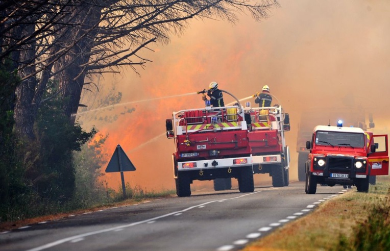 Incendies dans l'Hérault: un pompier volontaire et un de ses amis présentés à un juge Incendies dans l'Hérault: un pompier volontaire et un de ses amis présentés à un juge