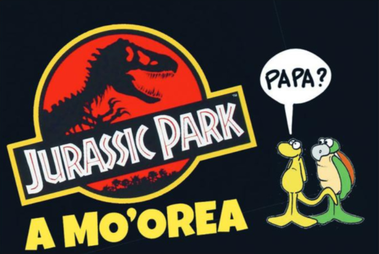 " Steven spielberg à Moorea " par Munoz " Steven spielberg à Moorea " par Munoz