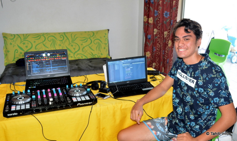 Le DJ tahitien HRH fait un tube sur Internet
