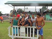 «Taurea street party : animations inter quartiers au stade du collège de Mahina»