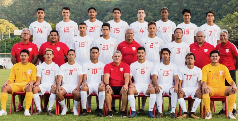 La sélection de Tahiti U19 © Jérôme Brouillet