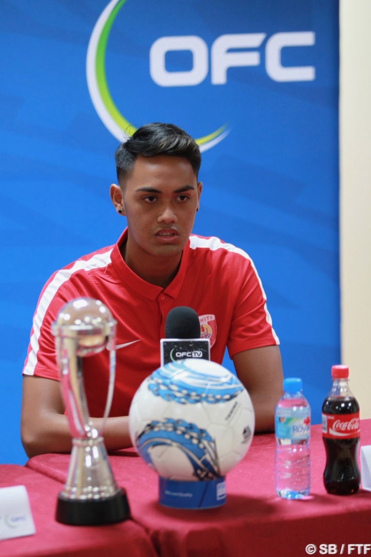 Roonui Tehau, capitaine de la sélection Roonui Tehau, capitaine de la sélection