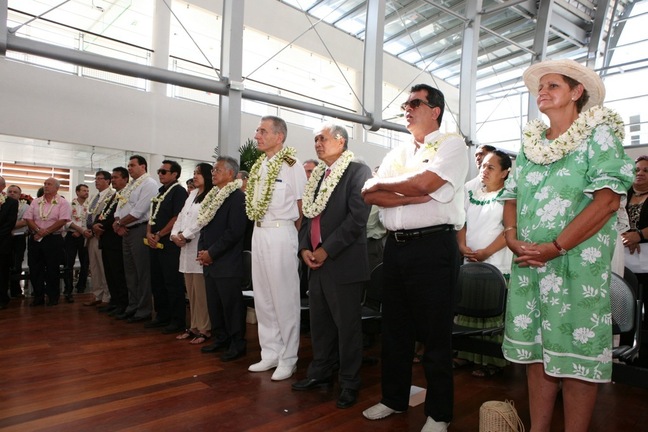 Bénédiction du nouveau Centre Hospitalier de la Polynésie française.