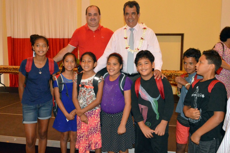 Le maire de Pirae était présent pour cette 4ème édition.