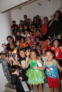 Halloween: Les grands de Heitama à la mairie de Papeete