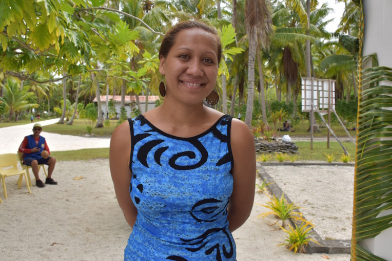 Kahaia Tuteirihia, 23 ans, auxiliaire de Santé à Hereheretue Kahaia Tuteirihia, 23 ans, auxiliaire de Santé à Hereheretue