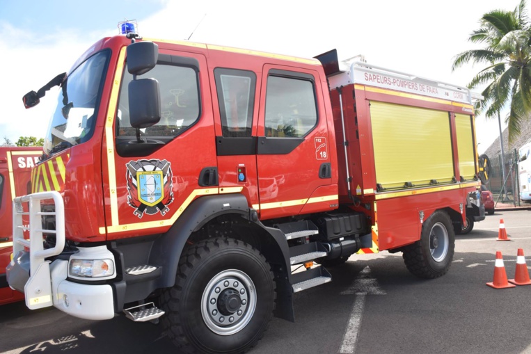 Le centre s'est doté dernièrement d'un fourgon qui leur permettra de renforcer leurs interventions sur les incendies.