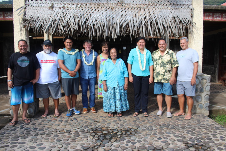 Adie : une nouvelle antenne à Nuku Hiva