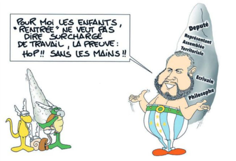 " La rentrée scolaire " vu par Munoz