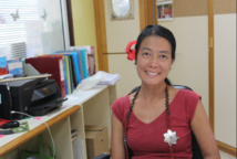 Karine Giraud est la nouvelle directrice de l'école Saint-Michel à Pirae.