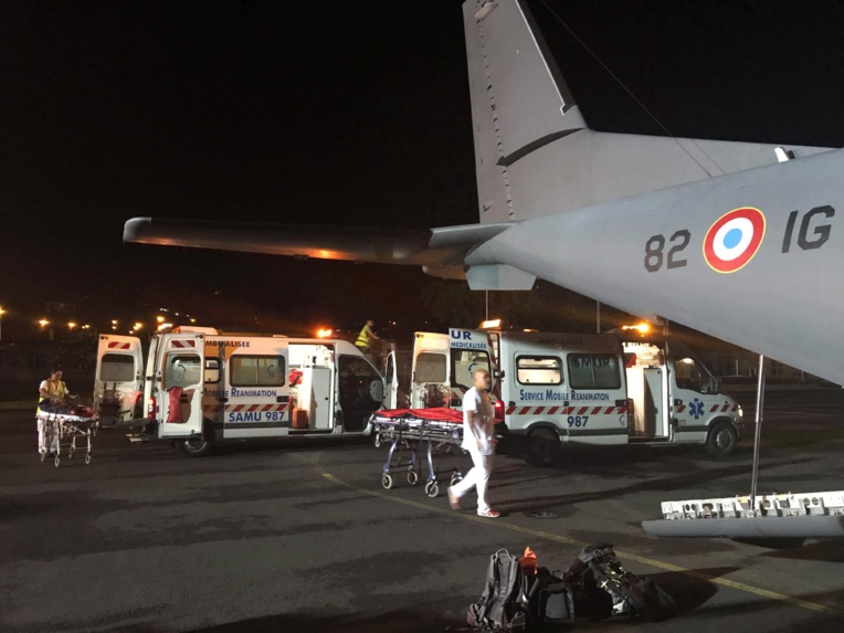 Forces armées : 3000 kilomètres et 8 heures de vols pour un quadruple evasan dans les Tuamotu