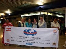 Le CIOFF France présent au congrès mondial du CIOFF à Tahiti.