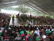 Ouverture du festival de la jeunesse à la Marina de Puunui à Toahtu