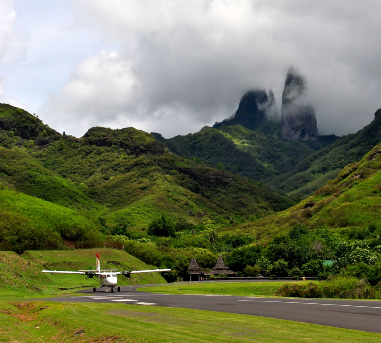 Le F-OIQF doit partir en maintenance le 24 août. Crédit Air Archipels. Le F-OIQF doit partir en maintenance le 24 août. Crédit Air Archipels.