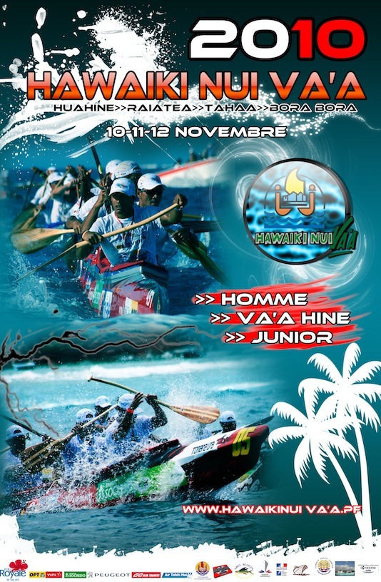 Hawaiki Nui Va'a 2010, c'est parti!  pesée des Va'a et cérémonie d'ouverture.