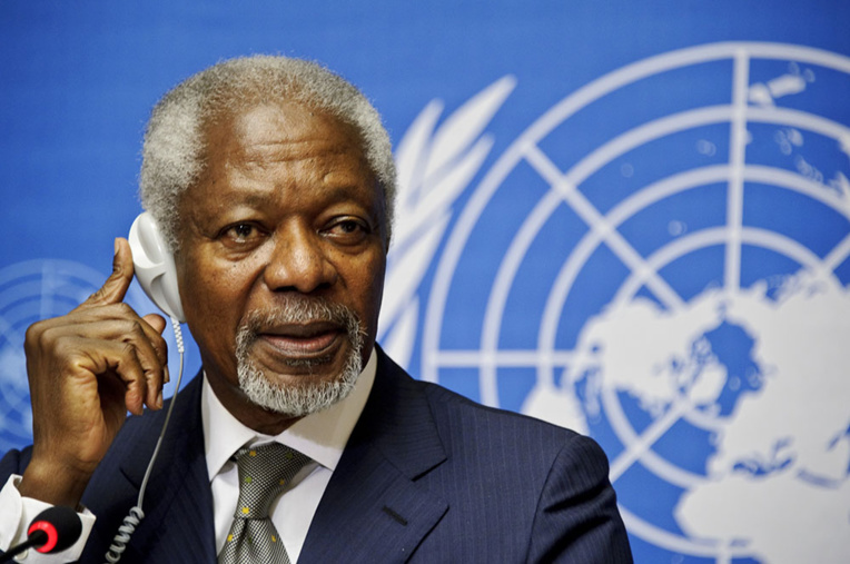 Les hommages affluent après la mort de Kofi Annan, ancien chef de l'ONU Les hommages affluent après la mort de Kofi Annan, ancien chef de l'ONU