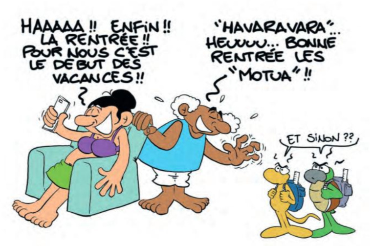 " Bonne rentrée " par Munoz