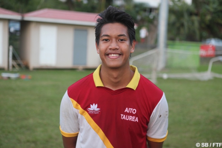 Keali'i Wong a fait partie de la sélection des Aito Taure'a