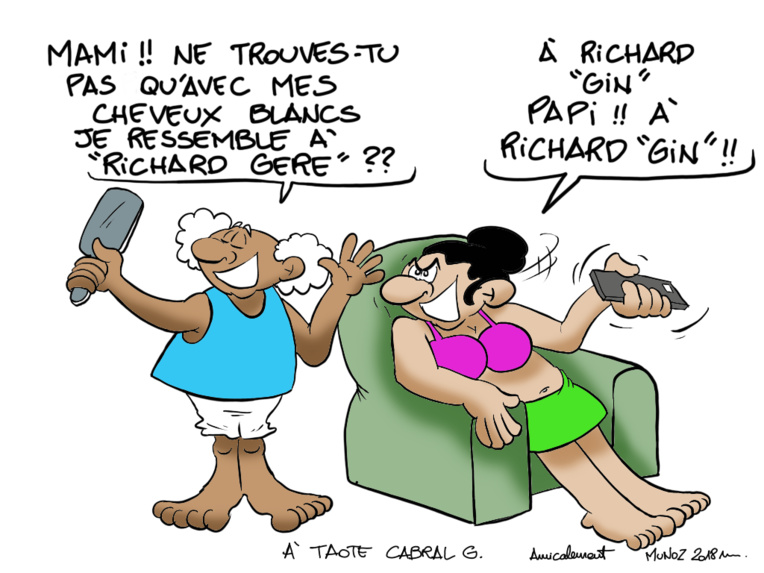 " Richard Gin " par Munoz " Richard Gin " par Munoz