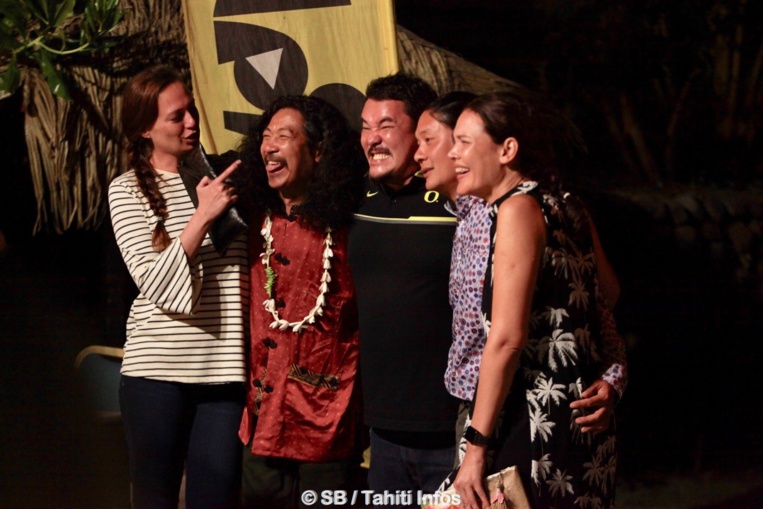 Il a passé du temps avec le public après le show