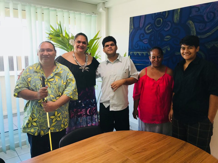 Nicole Bouteau rencontre l'association "Voir ensemble - Te Mata no Porinetia"