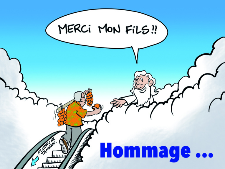 " Hommage à Rony Tumahai " par Munoz " Hommage à Rony Tumahai " par Munoz
