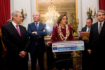 Réception des Maires d'outre-mer: discours de Brice Hortefeux et Marie-Luce Penchard