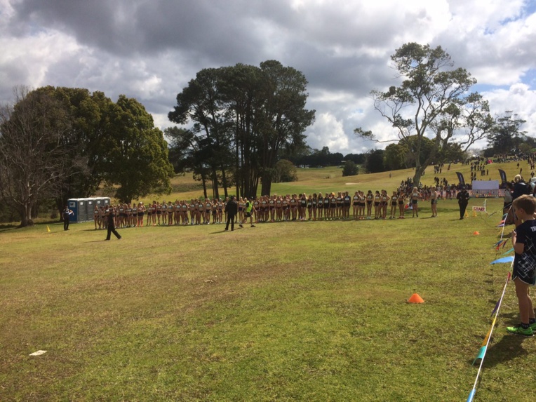 Presqu'une quarantaine de participantes étaient au départ Presqu'une quarantaine de participantes étaient au départ