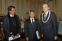 Gaston Tong Sang rencontre Alain Juppé: « LA POLYNESIE, DANS SA TOTALITE, A SOUFFERT PSYCHOLOGIQUEMENT DES ESSAIS »