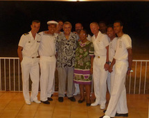 Les adieux du Dumont d'Urville