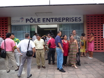 Une grande partie de la classe économique locale a répondu présent;