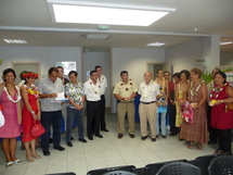Gilles Yau était entouré de Jules Changues et Mairai Sun qui dirigera le pôle.