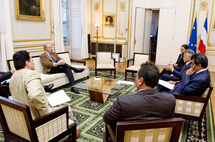 Rencontres avec Marie-Luce-Penchard et Brice Hortefeux pour des partenariats renforcés avec l'Etat.