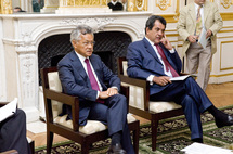 Rencontres avec Marie-Luce-Penchard et Brice Hortefeux pour des partenariats renforcés avec l'Etat.