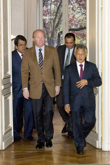 Rencontres avec Marie-Luce-Penchard et Brice Hortefeux pour des partenariats renforcés avec l'Etat.