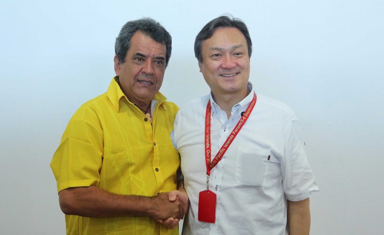 Fritch rencontre le vice-ministre japonais des Affaires étrangères