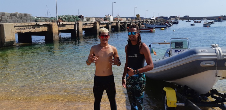 Maui Taea et Dell Lamartinière sont au Portugal Maui Taea et Dell Lamartinière sont au Portugal