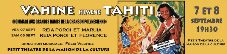 Une version féminine du concert documentaire "Tahiti 2017" Une version féminine du concert documentaire "Tahiti 2017"