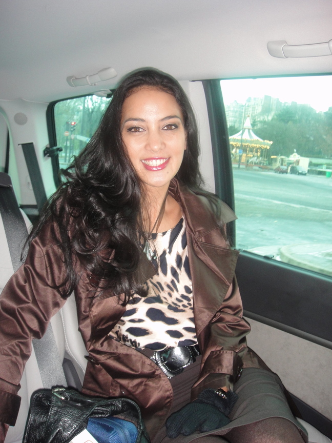 INA aussi belle en hiver que sous le soleil!