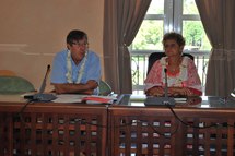 L'administrateur des IDV-ISLV accueilli par le conseil municipal  de la Ville de Pirae 