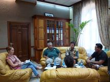 La Présidente du CESC rencontre Jacky BRYANTde « Heiura, les verts »