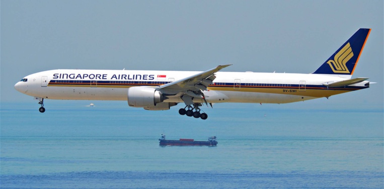 ANZ: Un avion Singapour Airlines sur le tarmac de Tahiti Faa'a dimanche