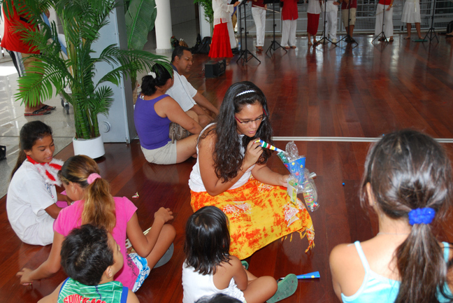 Concert dans le grand hall du nouvel hôpital De la musique et de la joie pour les enfants malades !