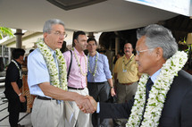 Ouverture de la "conférence-atelier" TAHITI AQUACULTURE 2010