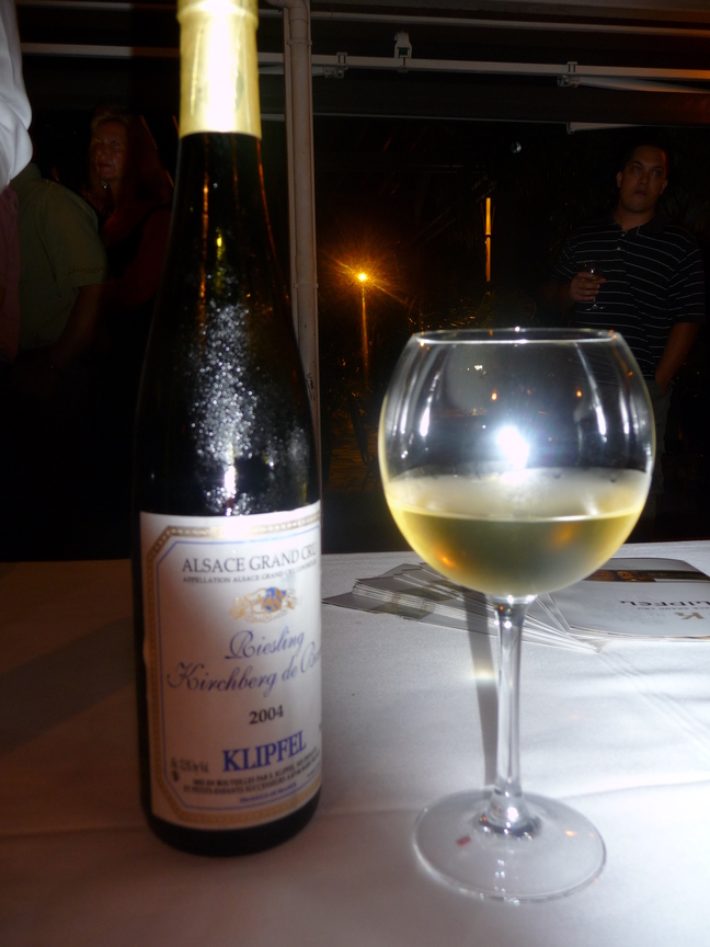 Le riesling grand cru de la maison Klipfel, sec, racé, élégant.