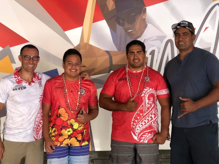 Heinui Taurua avant son départ Heinui Taurua avant son départ