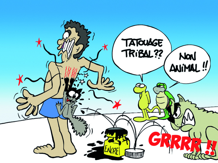 " Le festival de tatouage traditionnel " vu par Munoz " Le festival de tatouage traditionnel " vu par Munoz