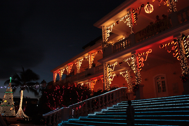 Papeete parée pour NOEL! .