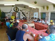 Déplacement du ministre du tourisme, M.Steeve Hamblin, à Raiatea et Tahaa.