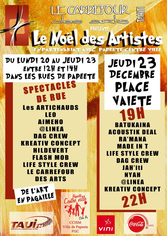 Le Père Noël a recruté sur le Fenua sa brigade d’artistes pour des interventions « spéciales » !